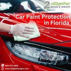 Keep your vehicle looking brand new with All2Gether Signs' expert paint protection services. Our advanced solutions shield your car's paint from scratches, UV rays, and environmental damage, ensuring a long-lasting and flawless finish. Visit us at All2Gether Signs to learn more and protect your investment today!