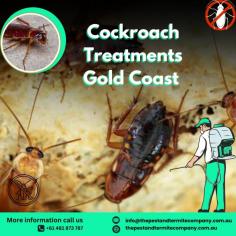 Eliminate cockroach infestations with professional pest control services in Gold Coast. Our proven treatments ensure a cockroach-free environment, protecting your home and family. Trust our experts for fast, reliable, and long-lasting results. Book your cockroach treatment today!