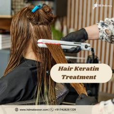 Say goodbye to frizz and hello to silky, smooth, and manageable hair with our expert keratin treatment. Experience long-lasting shine and nourishment that revives your hair, leaving it healthier and more vibrant than ever. Book your appointment today for a flawless hair transformation! Know more - https://hdmakeover.com/keratin-treatment/