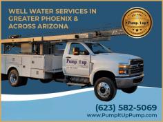 Pump It Up Pump Service, Inc

Residential Water Well Pump Contractor in Phoenix Arizona providing services all over Arizona. Specializing in the following residential well services: well pump repair and installation, well development, well repair and rehab, well water testing, water pump sales, well inspections, flow tests, well abandonment, aquifer test pumping, domestic agricultural water systems, machine shop service, well monitoring and water storage tank installation, replacement and repair. We work directly with manufacturers and distributors to ensure our customers get the best product to be installed. *Weekends & After Hours Available for Emergency Well Service Calls Only*.

Address: 2849 S 49th Ave, Phoenix, AZ 85043, USA
Phone: 623-582-5069
Website: https://pumpituppump.com
