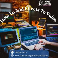 Enhance your video editing skills with this step-by-step guide on adding effects to your videos. Whether you're a beginner or a pro, learn how to use transitions, filters, text animations, and special effects to create visually engaging content. Explore the best tools and techniques in software like Adobe Premiere Pro, Final Cut Pro, and DaVinci Resolve to make your videos stand out. Start editing like a pro today!